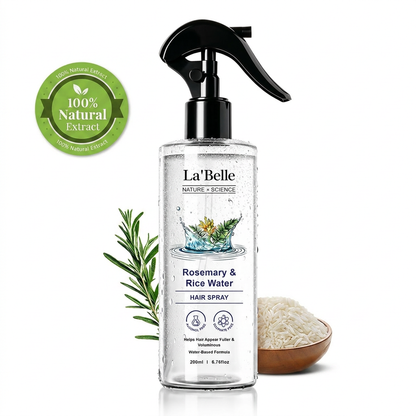 La'Belle Hair Growth Tonic Spray | Rosemary Water & Rice Water Extract